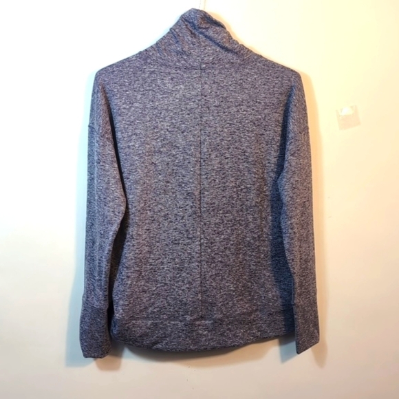 Apana Cowl Neck Drawstring Sweater Purple Size Large - Picture 8 of 11